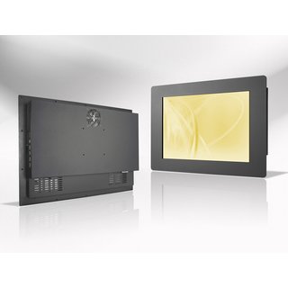 23,1 Panel Mount LED Monitor, 1600x1200 400 VGA+DVI 12V -