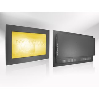 17,3 Panel Mount LED Monitor, 1920x1080 200 HD-SDI 24V Resistiver Touch