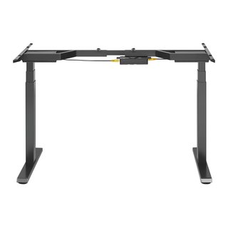 Tischgestell hhenverstellbar schwarz, EDS08-B