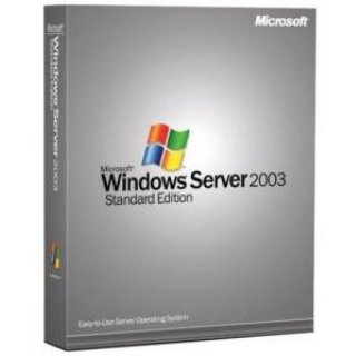Windows Server 2003 R2 Standard, 64bit.