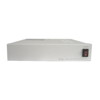 Videoverteilerverstärker,1 Eingang auf 4 Ausgänge,einstellb.Signalverstärk.,230V