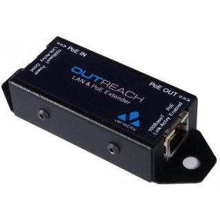 LAN & POE Extender für Ethernet Kabel bis zu 100m Entfernung