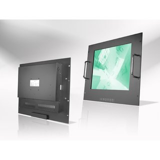 17 Rackmount LED Monitor, 1280x1024 1000 HD-SDI 24V Kapazitiver Touch