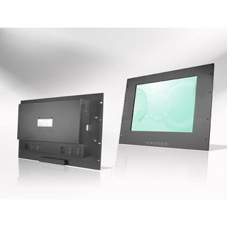 17,3 Rackmount LED Monitor, 1920x1080 200 HD-SDI 24V Resistiver Touch