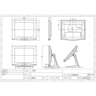 12 Touchscreen Monitor