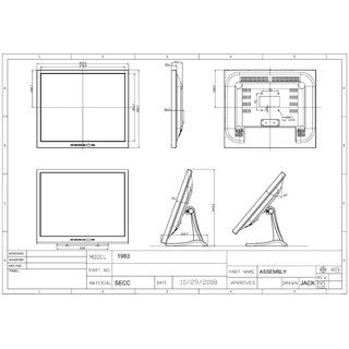 19 Touchscreen Monitor