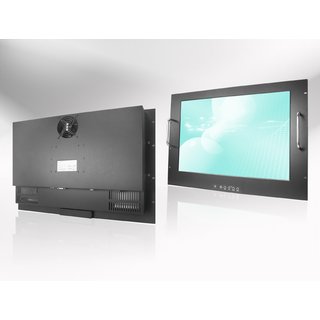 21,5 Rackmount LED Monitor, 1920x1080 1000 VGA+SV+AV+DVI 12V -