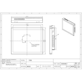17 Chassis Monitor / Touch Screen