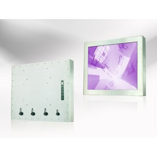19 Chromstahl IP66 LED Monitor, 1280x1024, 4:3