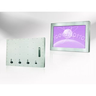 19 Chromstahl IP66 LED Monitor, 1440x900