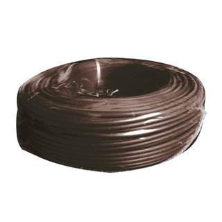 Schwarzes Multikabel - 100m Ring 75 Ohm RG59 + 2 x 0,50mm...