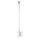 Deckenhalterung 119cm weiss f�r Monitore 22-42 Set -...