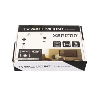 TV Wandhalterung ultraflach Seilsystem 37-70, Xantron SLIMLINE-01X
