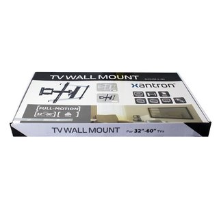 TV Wandhalterung ausziehbar ultraflach fr 32-60 weiss, Xantron SLIMLINE-A-466-W