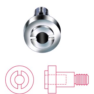 Axle for Brush Block