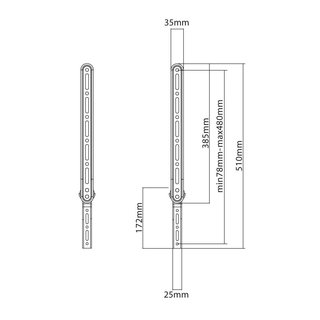 Universal Soundbar Halterung, Xantron SBU-01