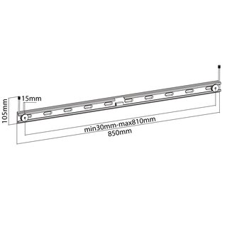 Universal Soundbar Wandhalterung, Xantron SBU-02