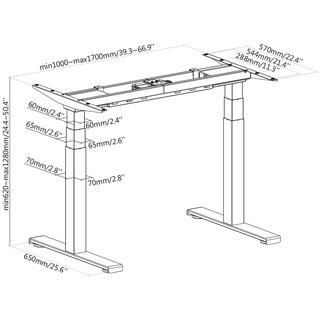 Stehpult hhenverstellbar weiss 160x80cm