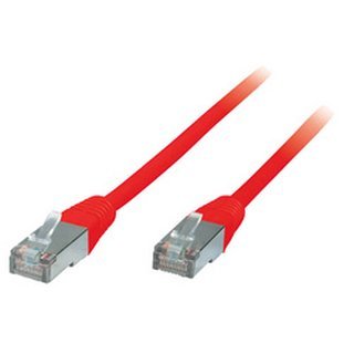 Patchkabel, Kat. 5e, F/UTP, 15,0 m, rot