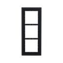 Frontpanel 3-Module Farbe Schwarz-  DAHUA