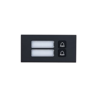 2-Button Modul CAT-Kabel Farbe Schwarz- DAHUA