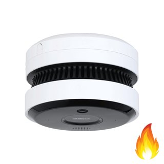 5 MP Feuer Rauchmelder IP Kamera - Dahua