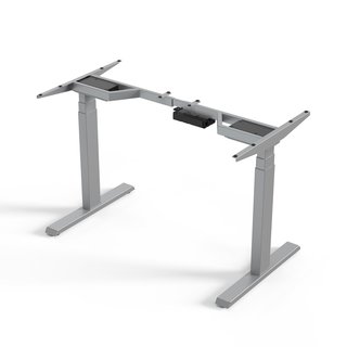 Tischgestell höhenverstellbar grau EDS08-G