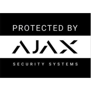 Ajax Sticker 60 x 40 mm - 10 Stck