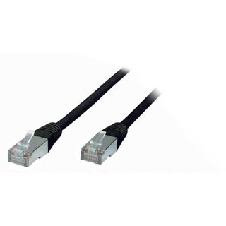 Patchkabel, Kat. 6 U/UTP 5.0 m, schwarz