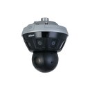 8 x 2 MP Multi-Sensor Panoramic + PTZ WizMind Network Camera