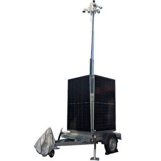 Mobile Video�berwachung - Anh�nger mieten